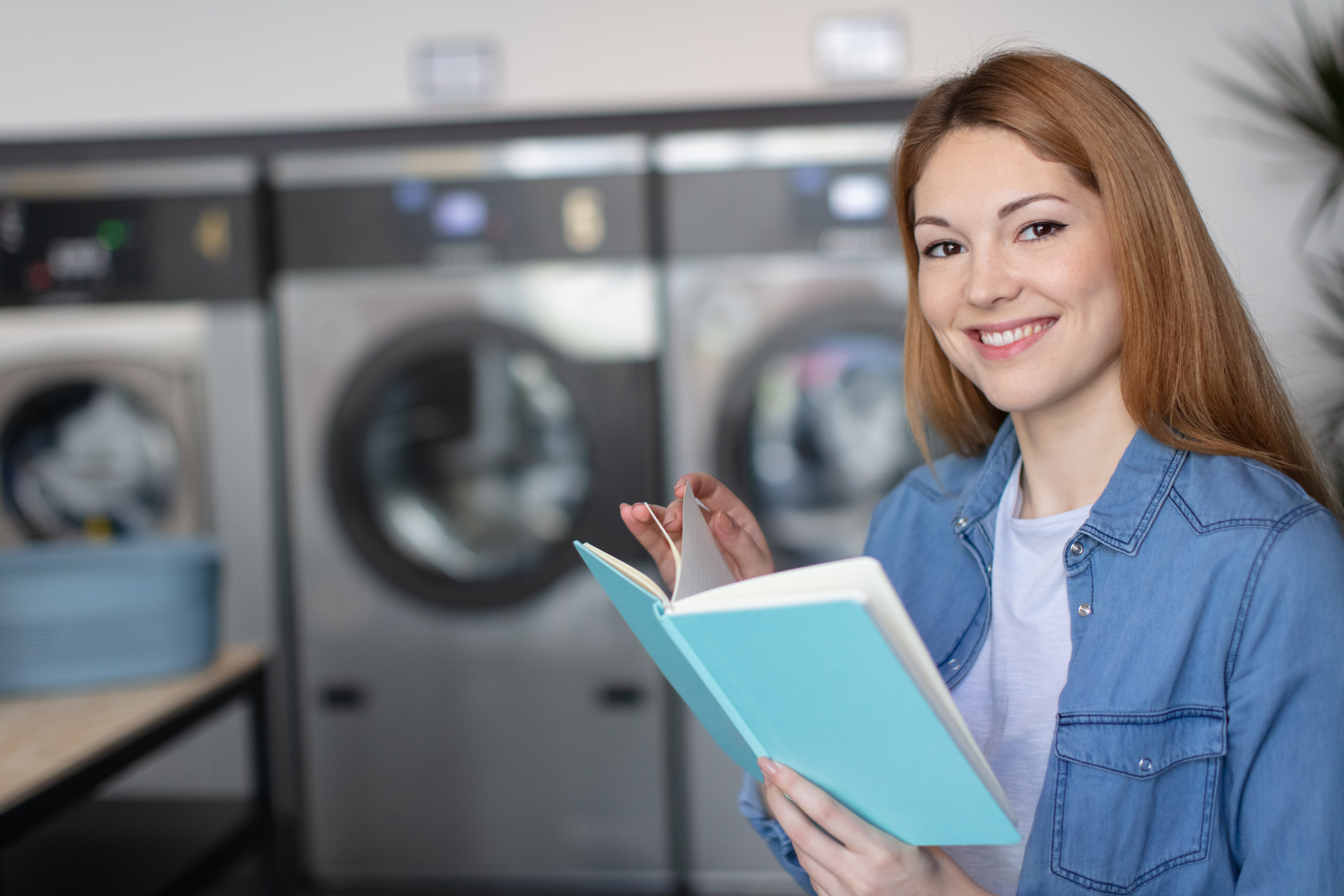 Enjoying The Laundromat