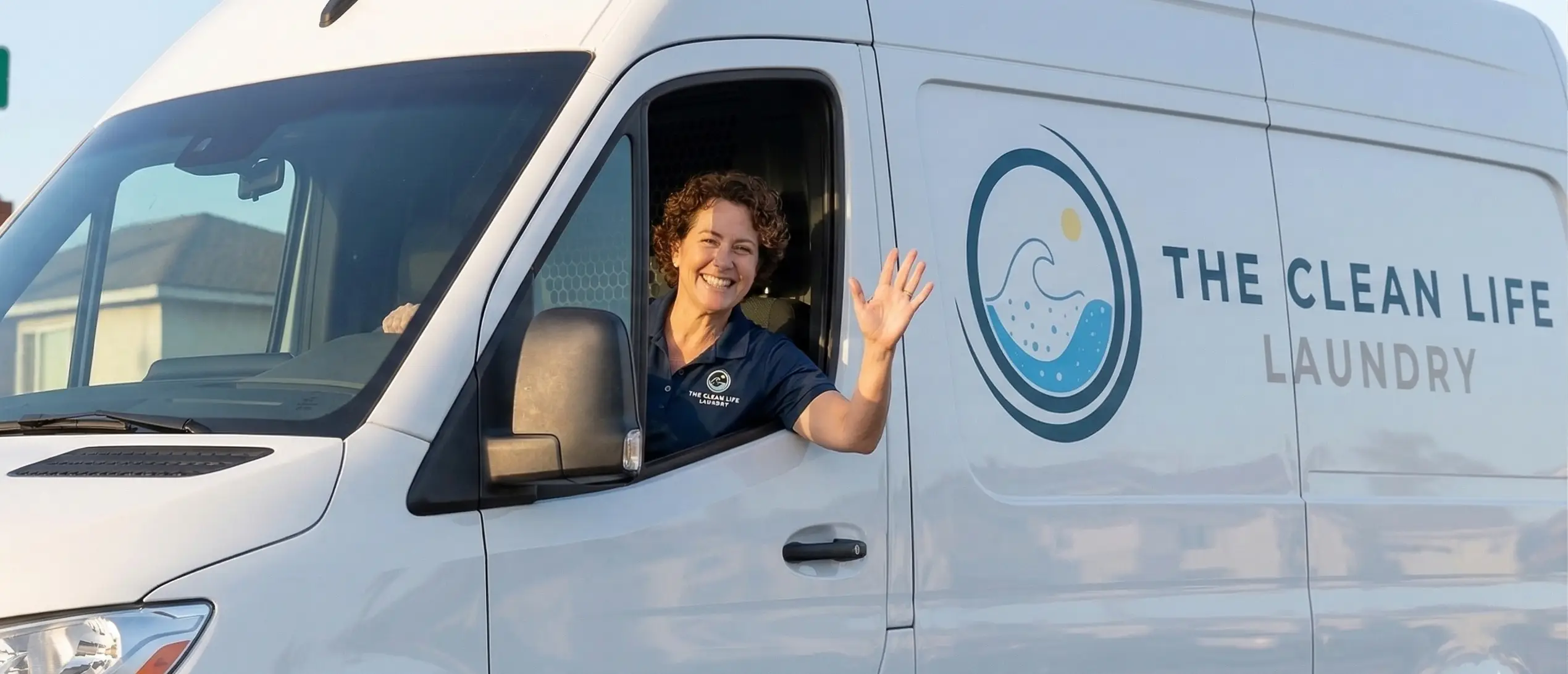 The Clean Life Van And Driver