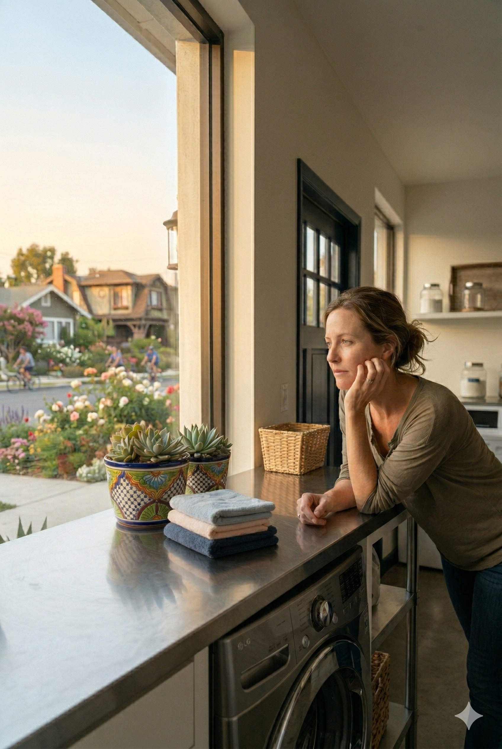 Longing To Be Outdoors Instead Of Doing Laundry